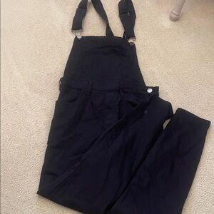Blank NYC Black Overalls